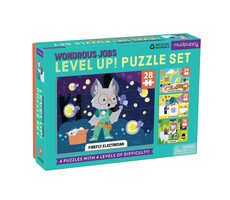 Mudpuppy -Puzzle: Level- UP! Tolle Jobs 4in1 / ab 3 Jahren