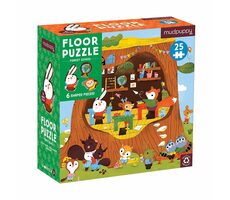 Mudpuppy Bodenpuzzle Waldkindergarten / 25 Teile / ab 2 Jahren