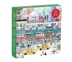 Galison Puzzle In der New Yorker U-Bahn 500 Teile / ab 8 Jahren