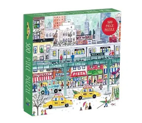Galison Puzzle In der New Yorker U-Bahn 500 Teile / ab 8 Jahren