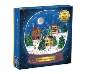 Galison Puzzle Winter Schneekugel 500 Teile / ab 8 Jahren