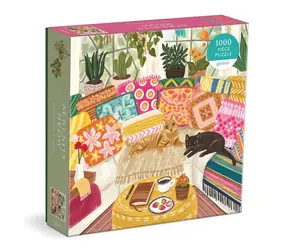 Galison Puzzle Ruhende Katzen 1000 Teile / ab 8 Jahren