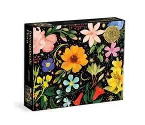 Galison Puzzle Intergalaktische Flora 1000 Teile / ab 8 Jahren 