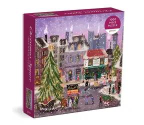 Galison Puzzle Weihnachtsquadrat 1000 Teile / ab 8 Jahren