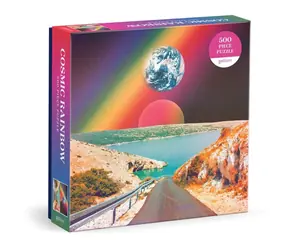 Galison Puzzle Cosmic Rainbow 500 Teile / ab 8 Jahren
