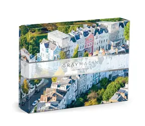 Galison Puzzle Grey Malin Notting Hill 1000 Teile / ab 8 Jahren