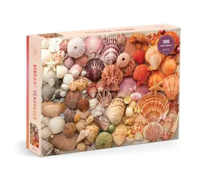 Galison Puzzle Bright Seashells 1000 Teile / ab 8 Jahren