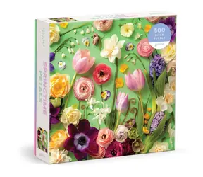 Galison Puzzle Frühlingsblätter 500 Teile / ab 8 Jahren