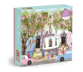 Galison Puzzle Frühlingsterrasse Joy Laforme 1000 Teile / ab 8 Jahren