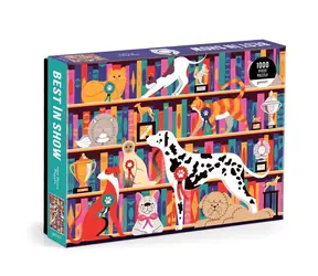 Galison Puzzle Haustiere auf der Ausstellung 1000 Teile / ab 8 Jahren
