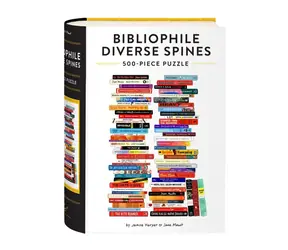 Galison Puzzle Bibliophile Verbotene Bücher von Jane Mount 500 Teile
