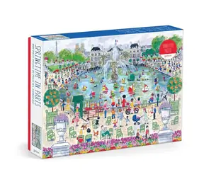 Galison Puzzle Frühling in Paris Michael Storrings 1000 Teile / ab 8 Jahren