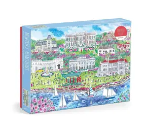 Galison Puzzle Michael Storrings Herrenhäuser in Newport 1000 Teile / ab 8 Jahren