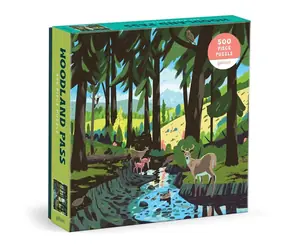 Galison Puzzle Waldlandschaft 500 Teile / ab 3 Jahren