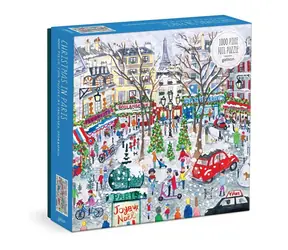 Galison Folienpuzzle Michael Storrings Weihnachten Paris 1000 Teile / ab 3 Jahren