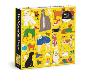 Galison Puzzle Stylish Dogs 500 Teile / ab 3 Jahren