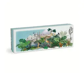 Galison Doppelseitiges Puzzle Christian Lacroix Panorama 1000 Teile / ab 3 Jahren