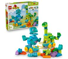 LEGO® DUPLO® 10451 3 in 1: Dinosaurier auf Rädern / Anzahl Teile: 108 / ab 3 Jahren