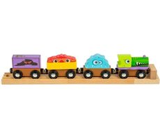 Bigjigs Rail Holzeisenbahn Monsters / ab 3 Jahren