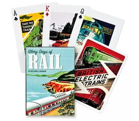 Piatnik Poker The Glory Days of Rail / Spieldauer: 30-90 Minuten / Anzahl der Spieler: 2-10 / ab 12 Jahren