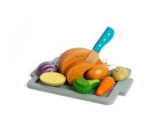 Bigjigs Toys Brathähnchen mit Gemüse Set / ab 18 Monaten 
