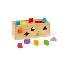 Bigjigs Toys Steck- und Sortier-Überraschungsbox / ab 12 Monaten