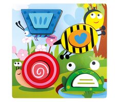 Bino 3D Puzzle Teich / 9 Teile / ab 3 Jahren