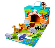 Bino Reisekoffer mit Zootieren / ab 18 Monaten