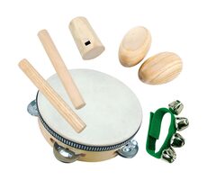 Bino Musikinstrumente Mini-Orchester / 8 Stücke / ab 3 Jahren
