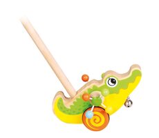Bino Rutscher Krokodil auf einer Stange / ab 3 Jahren