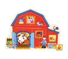 Bino Puzzle Bauernhof / 13 Teile / ab 12 Monaten