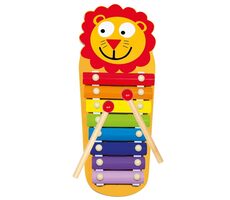 Bino Metall-Xylophon Little Lion / ab 18 Monaten