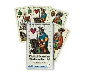 Piatnik Einfachdeutsches Biedermeierspiel / Spieleranzahl: 2-4 / Spieldauer: 10-45 Minuten / ab 10 Jahren 