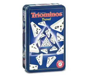 Piatnik Triominos Travel - Blech / Spieldauer: 20-45 Minuten / Anzahl Spieler: 2-4 / ab 6 Jahren