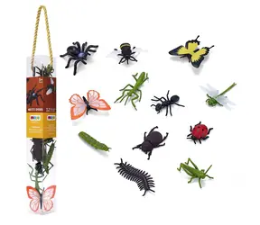 Mojo Mini World Insekten und Spinnen 12 Stück / ab 3 Jahren