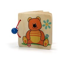 Hess Holzbuch Teddybär / ab 0 Jahren