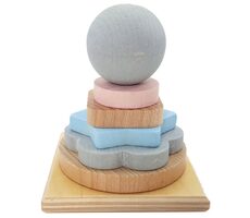 Hess Nature Stapelturm blau / ab 2 Jahren