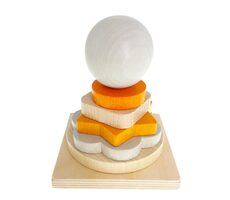 Hess Nature Stapelturm orange / ab 2 Jahren