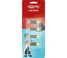 Ausgepackt - Boffin Magnetic - LEDs / Erweiterungsset / 12 LEDs / 4 Farben / ausgepackt