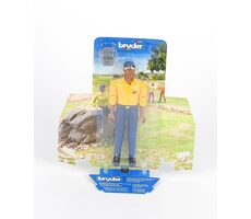 Bruder BWORLD CAT Arbeiterfigur / 1:16 / ab 4 Jahren