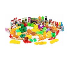 ECOTOYS Lebensmittelset 120-teilig / ab 3 Jahren
