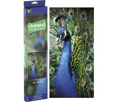 GRAFIX Diamantmalerei Pfau 40x50 cm