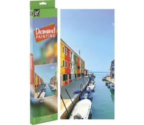 GRAFIX Diamantmalerei Wasserkanal 40x50 cm