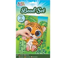 GRAFIX Perlenbild Tiger 21x14,5 cm / ab 4 Jahren