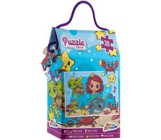 GRAFIX Puzzle Meerjungfrau / 30 Teile / ab 3 Jahren