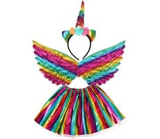 KIK Regenbogen-Einhorn-Kostüm / ab 3 Jahren