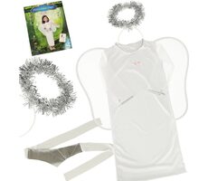 KIK Engelchen Kostüm / Größe S / 100 - 110 cm