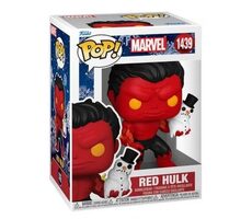 Funko POP!: Roter Hulk mit Schneemann (MARVEL)