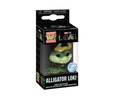 Funko POP! Schlüsselanhänger Alligator Loki (MARVEL) / ab 3 Jahren