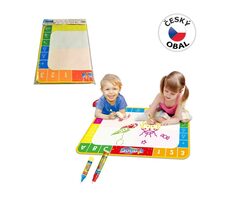 MaDe 10909 - Magisches Wassergemälde - Buchstaben und Zahlen, 74 x 49 cm